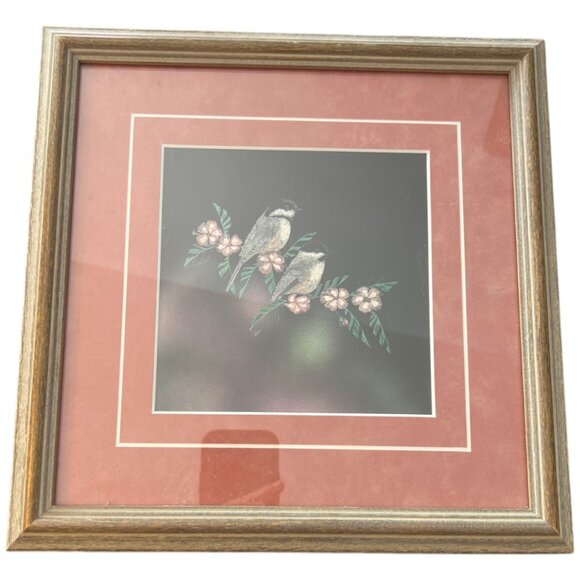 Charming Framed Bird Artwork w/ Glass, Matting & Wall Protectors – Ready to Hang - Picture 7 of 14